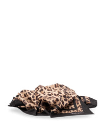 Dolce & Gabbana Women Leopard-Print Silk Twill Foulard (90X90)