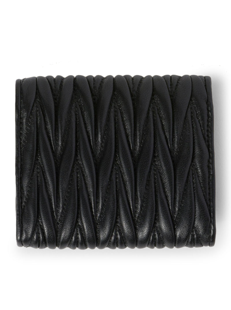 Miu Miu Miu Miu Women Small Wallet In Nappa Matelasse