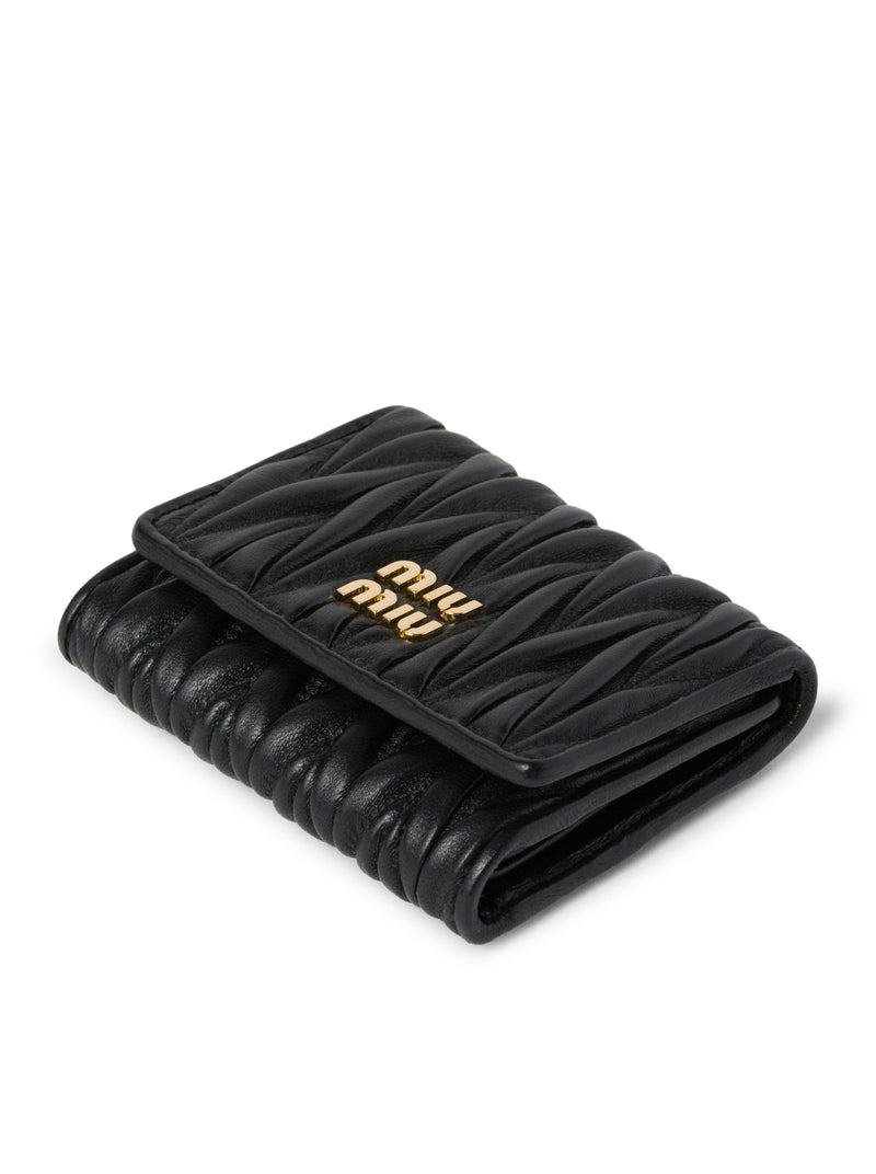 Miu Miu Miu Miu Women Small Wallet In Nappa Matelasse