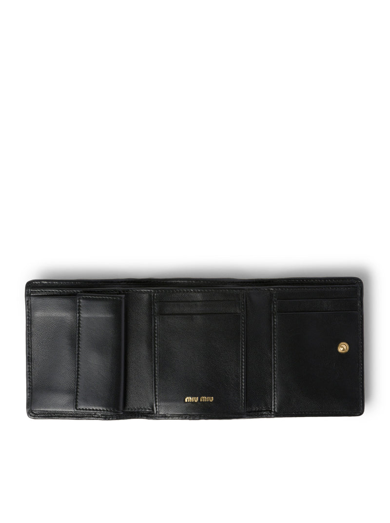 Miu Miu Miu Miu Women Small Wallet In Nappa Matelasse