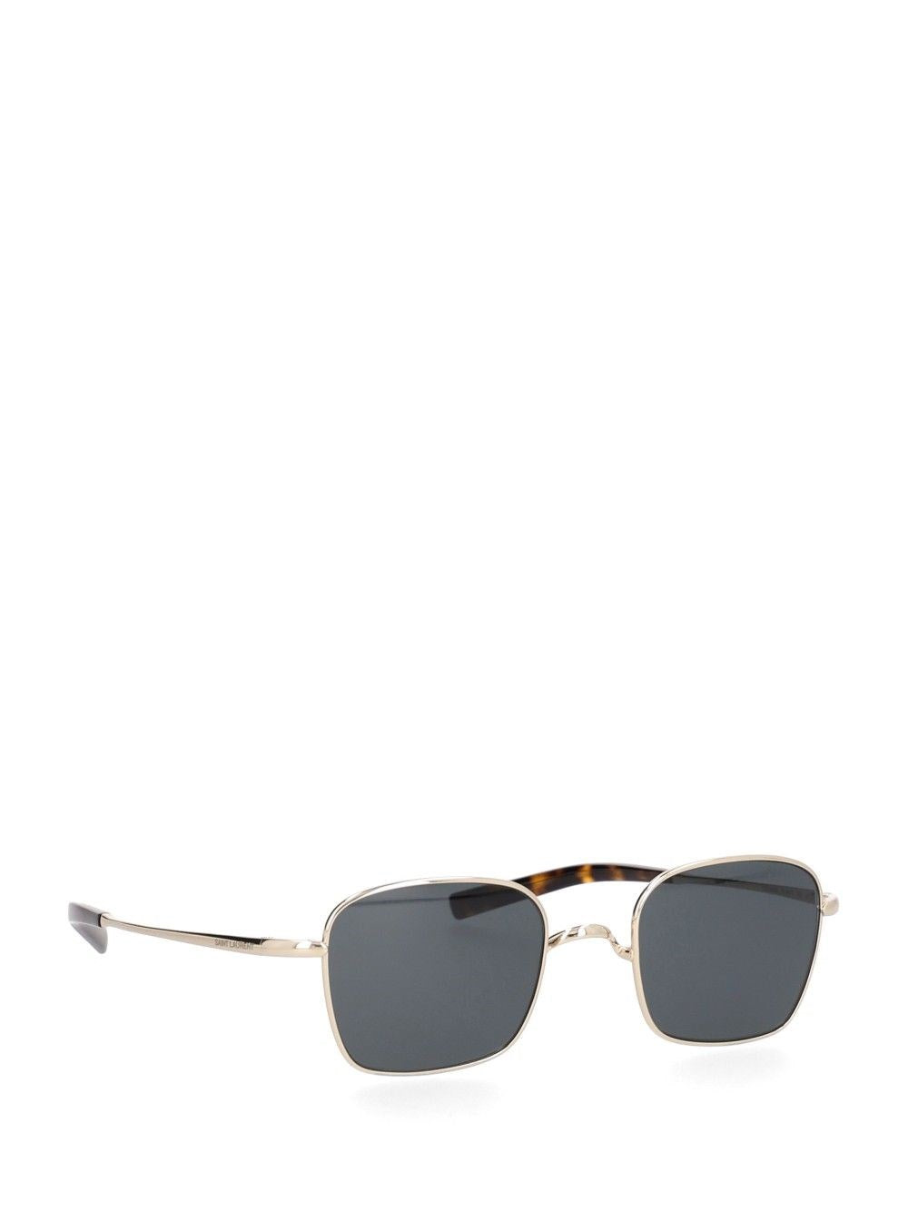 Saint Laurent Women Square Metal Sunglasses