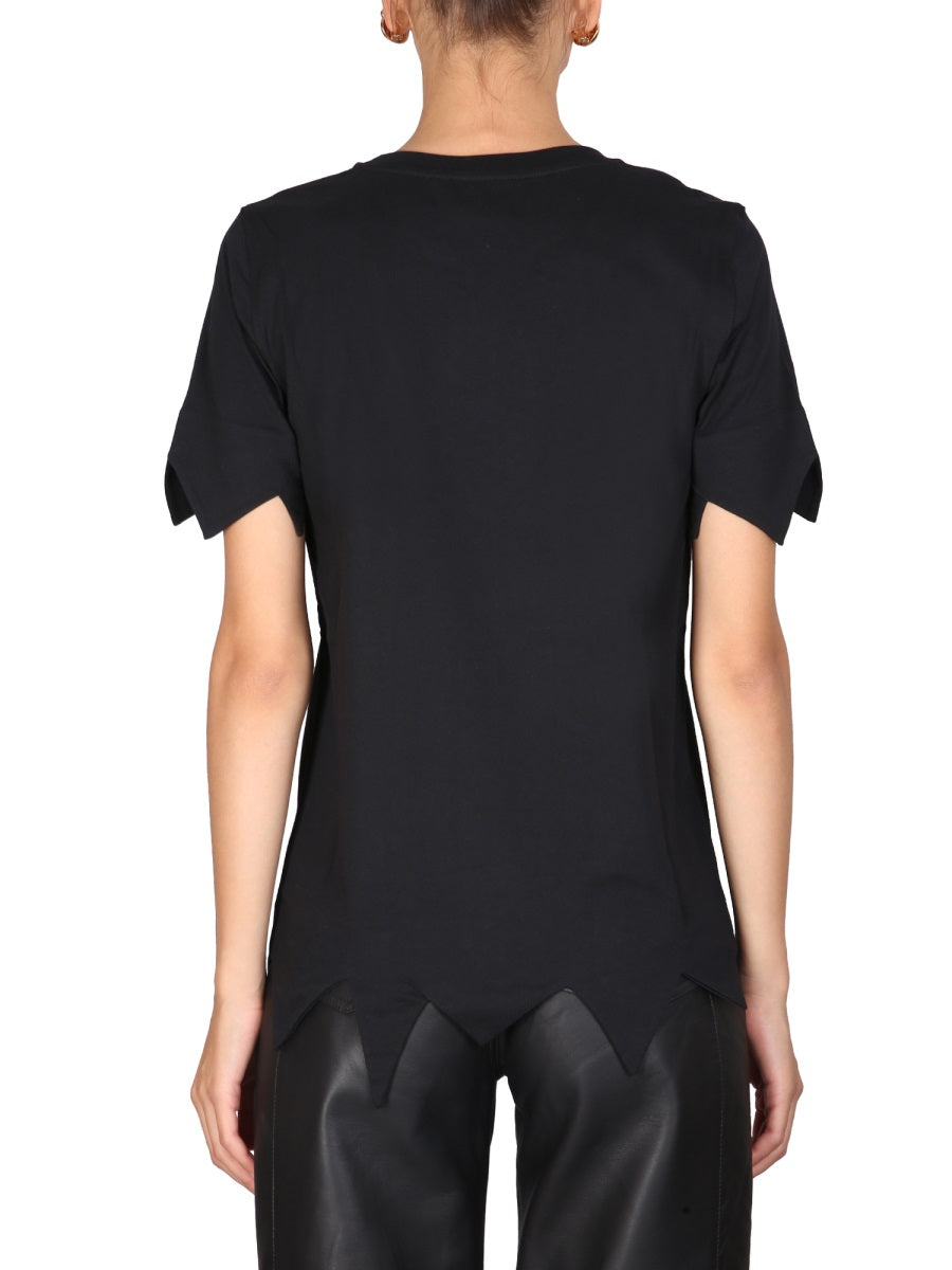 Moschino Women Flinstones Print T-Shirt