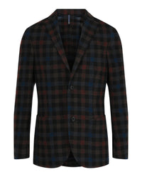 Slowear Mens Montedoro Slim-Fit Plaid Blazer