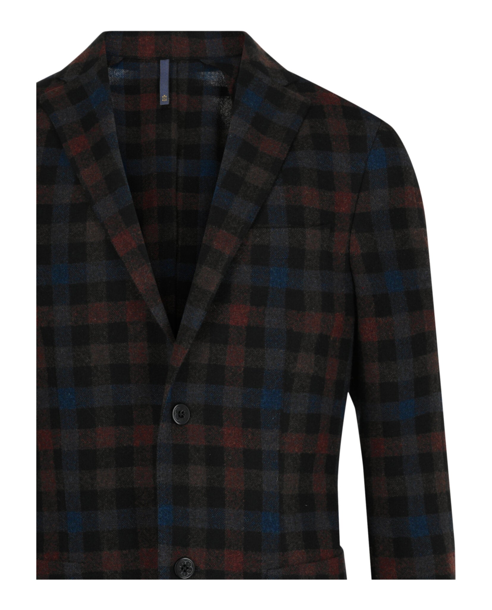 Slowear Mens Montedoro Slim-Fit Plaid Blazer