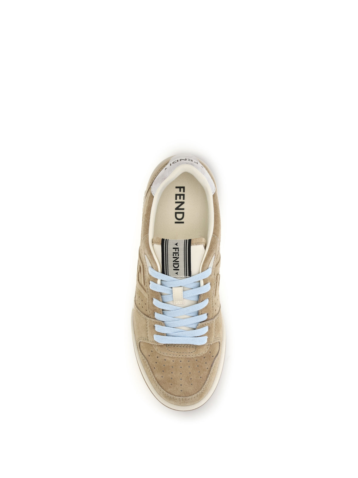 FENDI Fendi Men Match Suede Sneakers