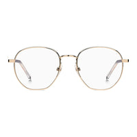 Marc Jacobs Eyeglasses Round Full Rim, Copper Gold Frame and Clear Demo Lenses Lens MARC434/N0DDB00