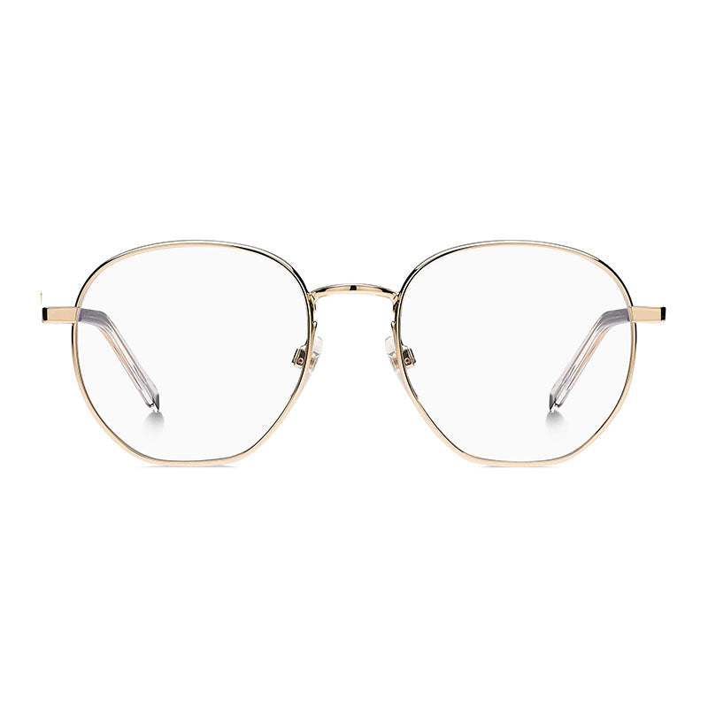 Marc Jacobs Eyeglasses Round Full Rim, Copper Gold Frame and Clear Demo Lenses Lens MARC434/N0DDB00