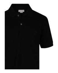 Alexander McQueen Mens Skull Polo Shirt