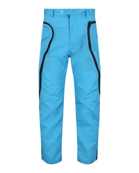 Bottega Veneta Mens Nylon Straight-Leg Pants Bright Blue