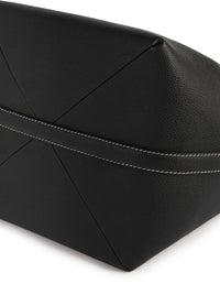 Toteme Toteme Women Belted Tote Bag In Hammered Calfskin