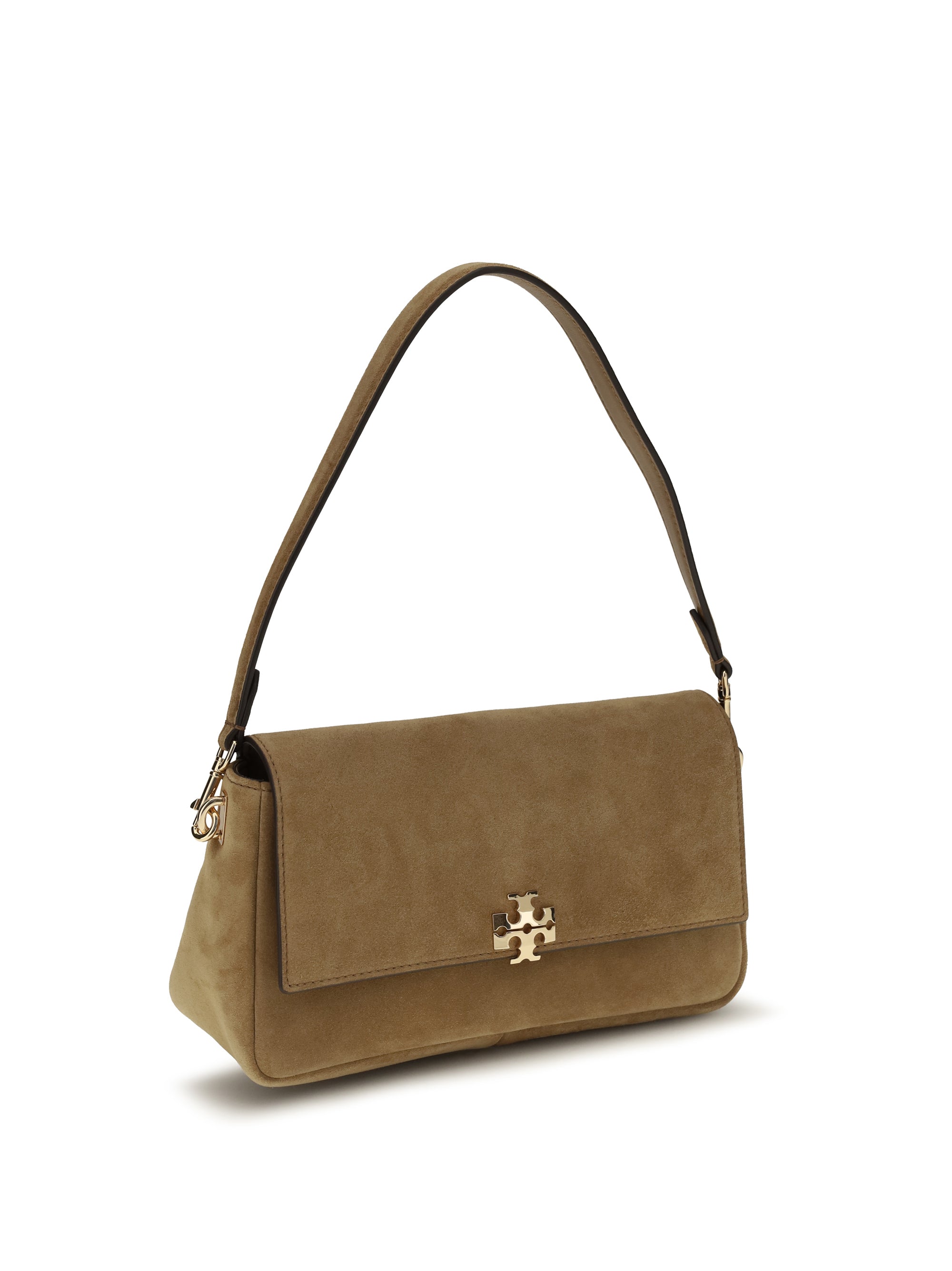 TORY BURCH Tory Burch Women Charlie Mini Suede Shoulder Bag