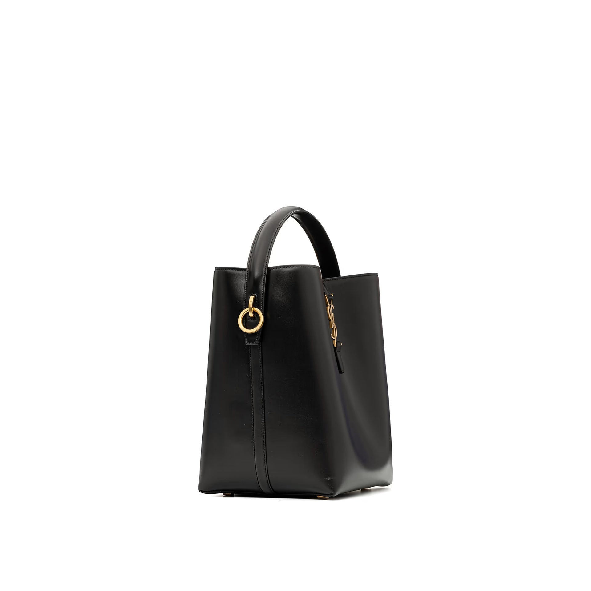 SAINT LAURENT Saint Laurent Le 37 Small Leather Bucket Bag Women