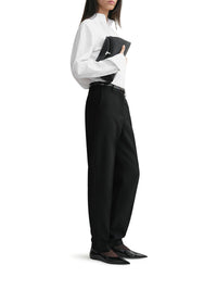 Toteme Toteme Women T-Lock Clutch Black Grain