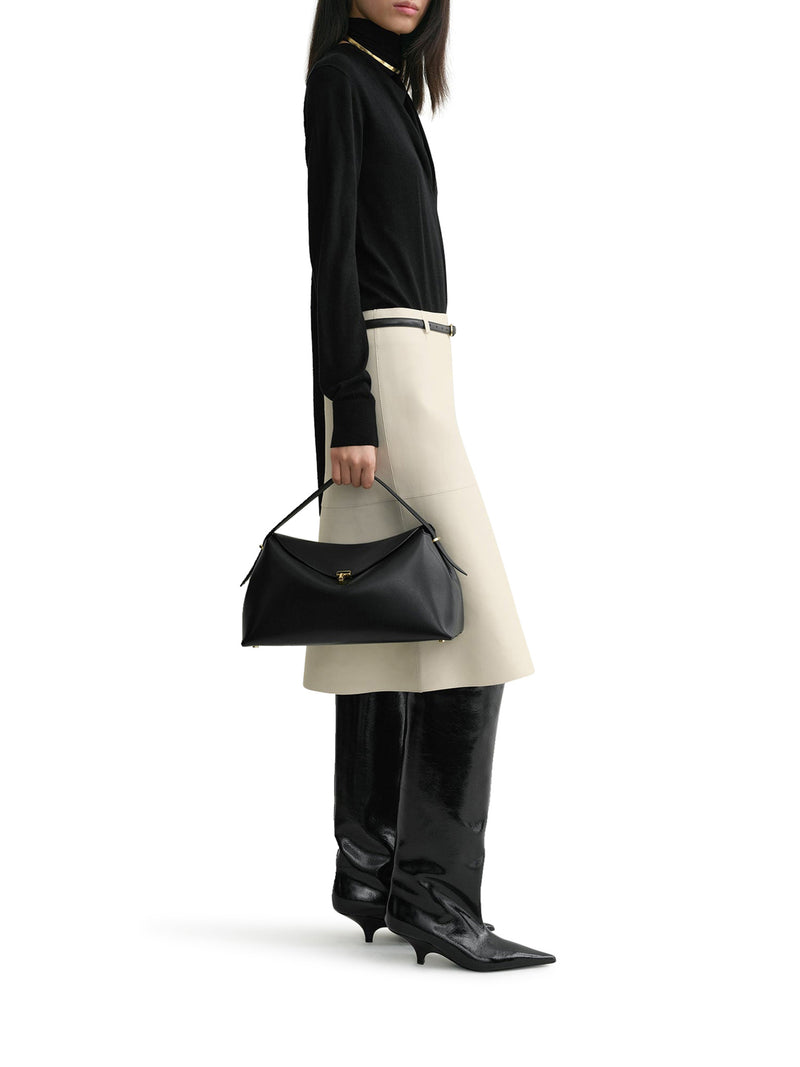 Toteme Toteme Women T-Lock Handbag In Smooth Calfskin