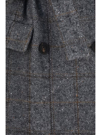 Brunello Cucinelli Women Long Alpaca-Blend Coat With Belt