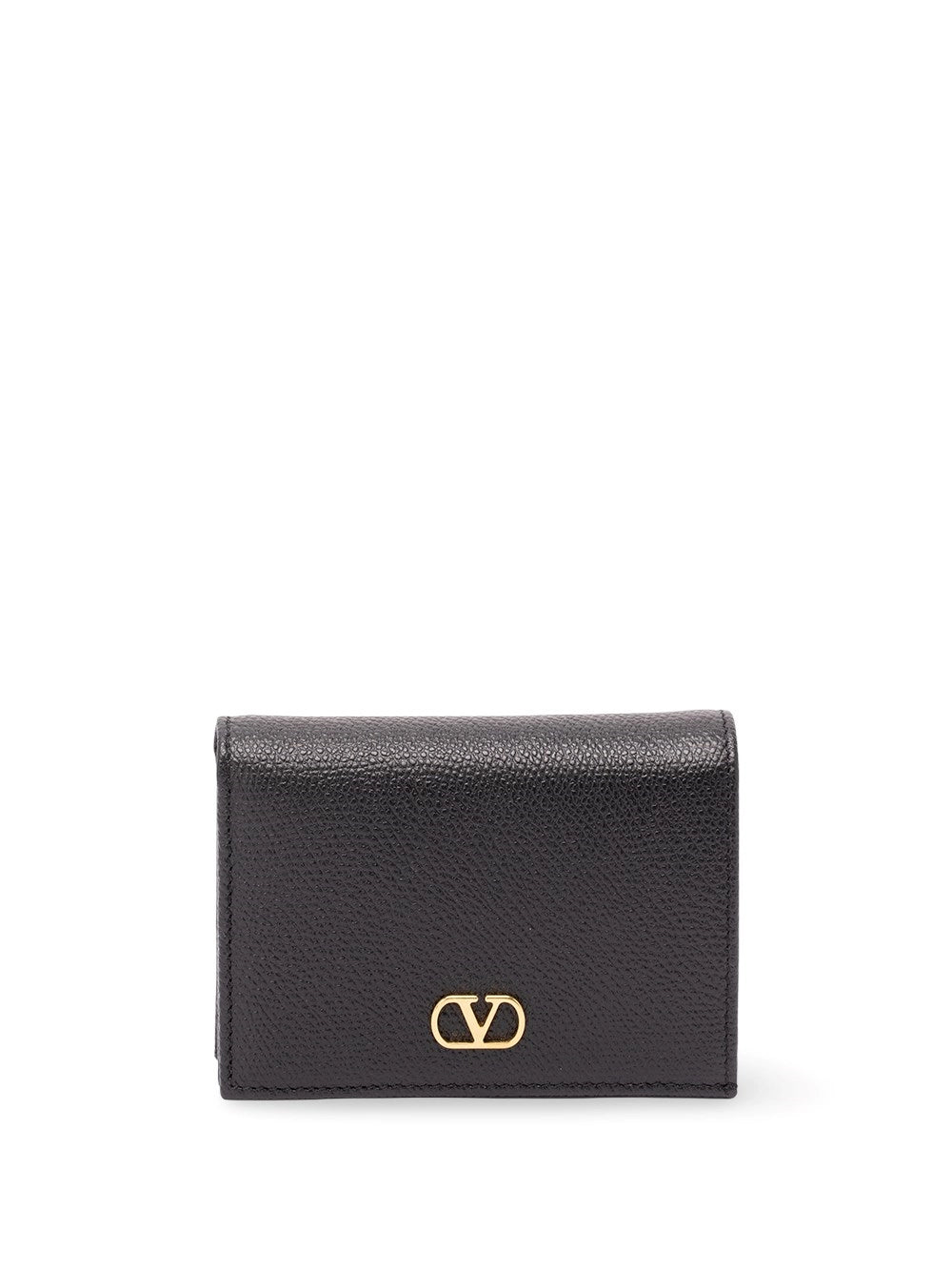 Valentino Garavani Women Vlogo Signature Grainy Calfskin Wallet