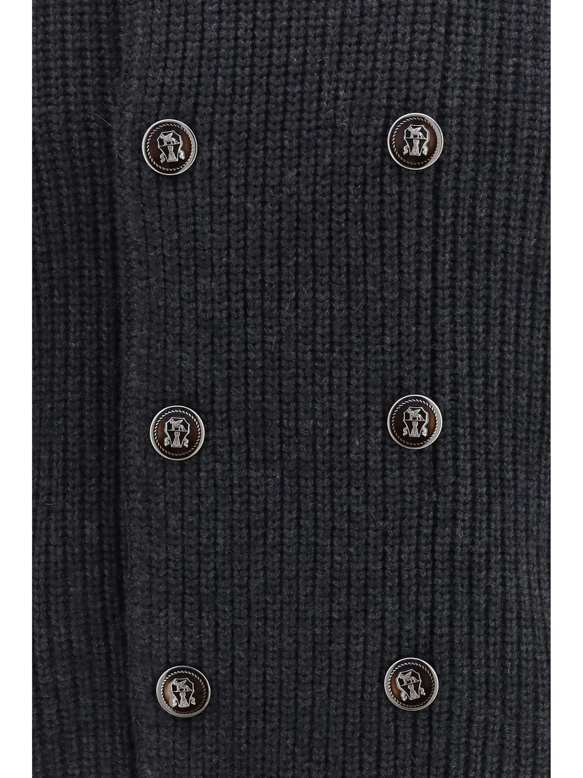 Brunello Cucinelli Men Marina Cardigan In English Rib Cashmere