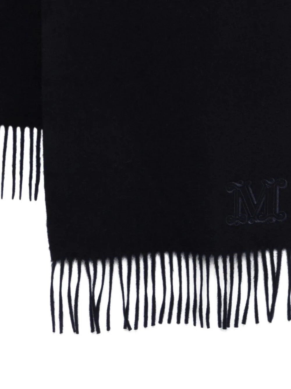 Max Mara Women Monogram Embroidered Cashmere Stole