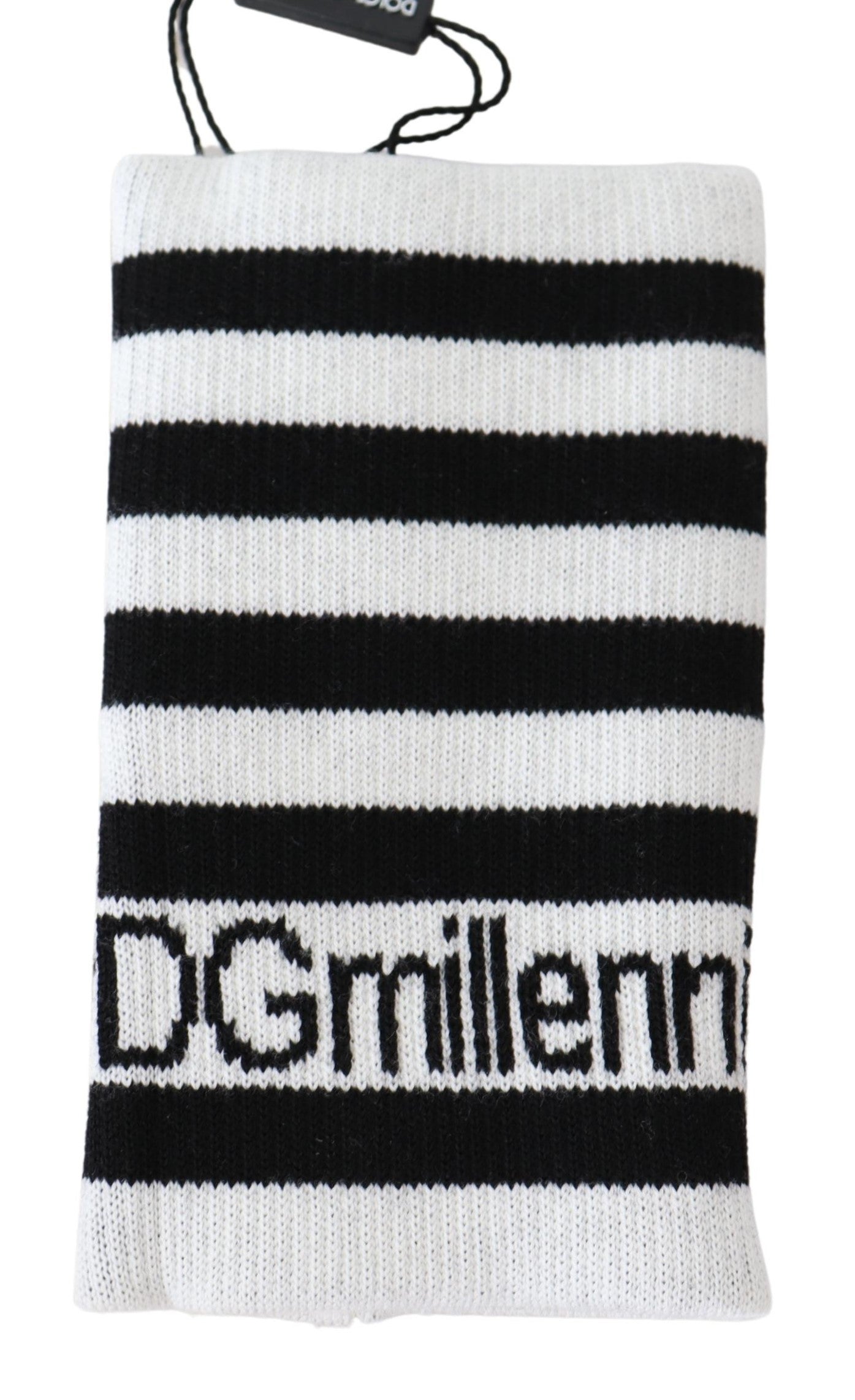 Dolce & Gabbana DG Millen Stripe Cuff Wrist Warmers