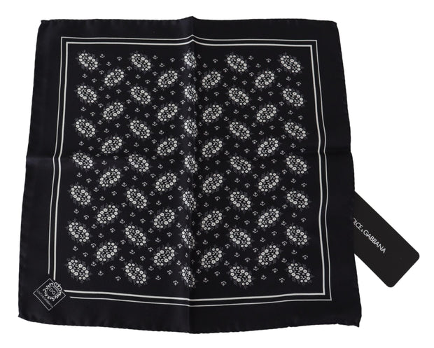 Dolce & Gabbana Patterned Silk Handkerchief