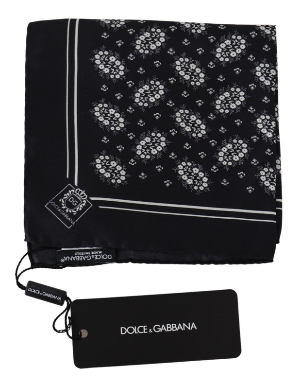 Dolce & Gabbana Patterned Silk Handkerchief