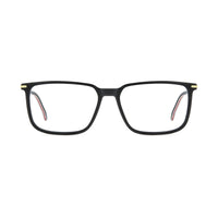 Carrera Carrera Eyeglasses Rectangle Full Rim, Black Frame and Clear Demo Lenses Lens CARRERA326080700