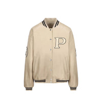 Prada Prada Padded Leather Varsity Jacket Women