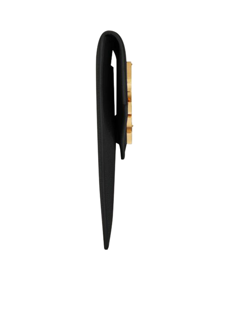 Saint Laurent Saint Laurent Women Uptown Clutch In Grain De Poudre Embossed Leather
