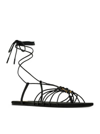 Saint Laurent Saint Laurent Women Babylone Smooth Leather Sandals