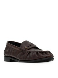 Saint Laurent Saint Laurent Men Le Loafer Supple Eel Moccasins