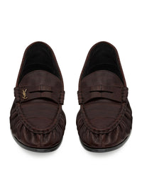 Saint Laurent Saint Laurent Men Le Loafer Supple Eel Moccasins