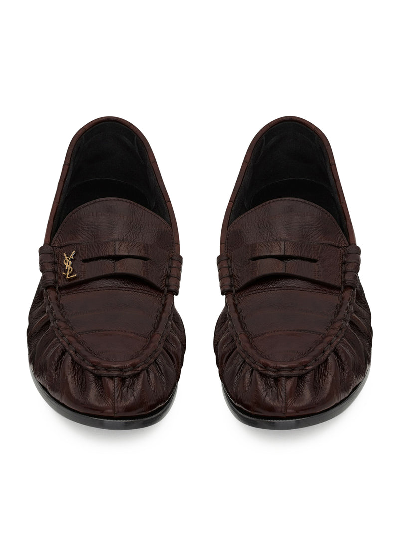 Saint Laurent Saint Laurent Men Le Loafer Supple Eel Moccasins
