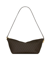 Saint Laurent Saint Laurent Men Le Monogramme Shoulder Bag In Monogram Canvas And Smooth Leather