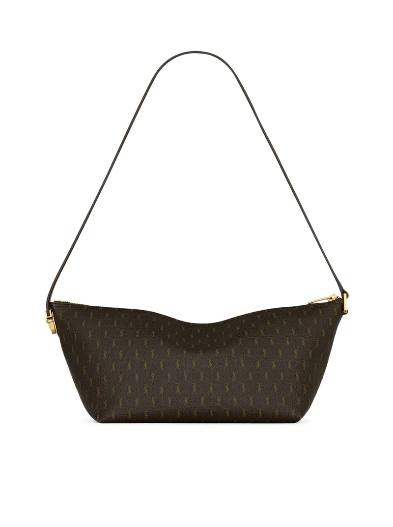 Saint Laurent Saint Laurent Men Le Monogramme Shoulder Bag In Monogram Canvas And Smooth Leather