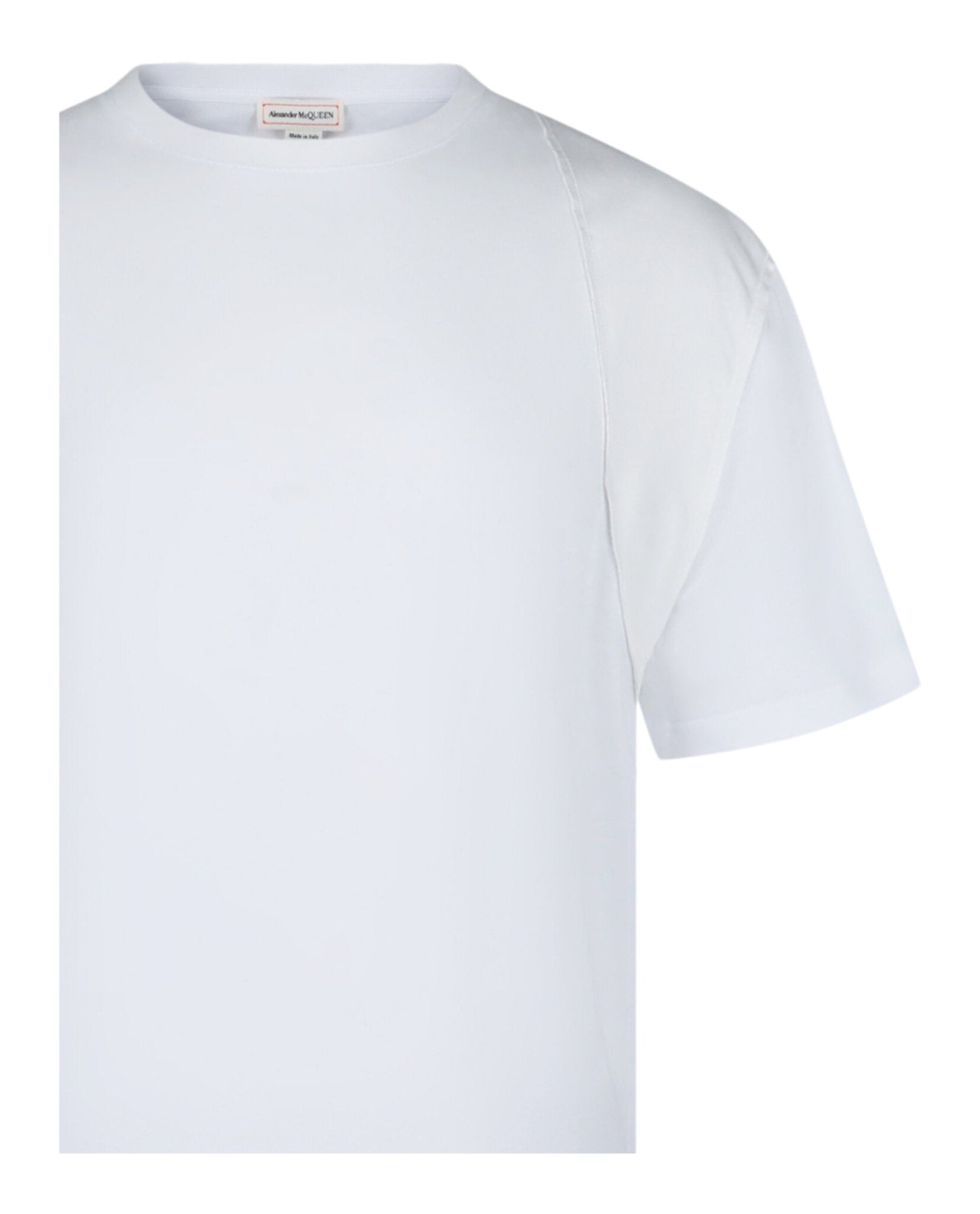Alexander McQueen Mens Harness Cotton T-Shirt