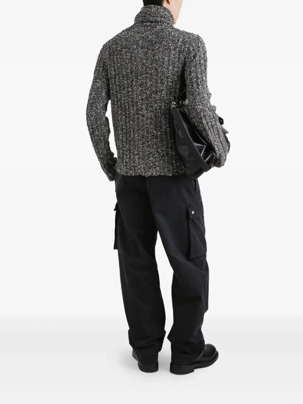 Dolce & Gabbana Men Long Sleeve Turtle-Neck Sweater