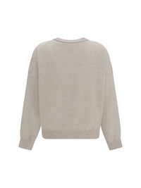 Brunello Cucinelli Women Cashmere Sweater With Monili Chain