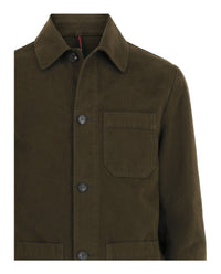 Slowear Mens Monterdoro Regular-Fit Overshirt