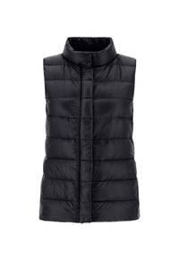 Herno Women's Giulia Black Down Vest