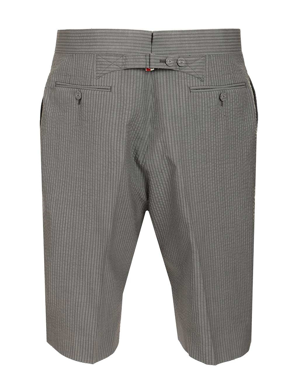 Thom Browne Men Seersucker Shorts