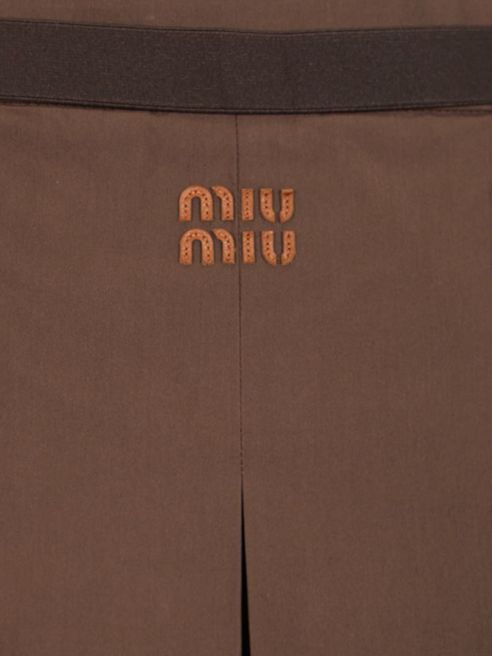 Miu Miu Women Gabardine Mini Skirt