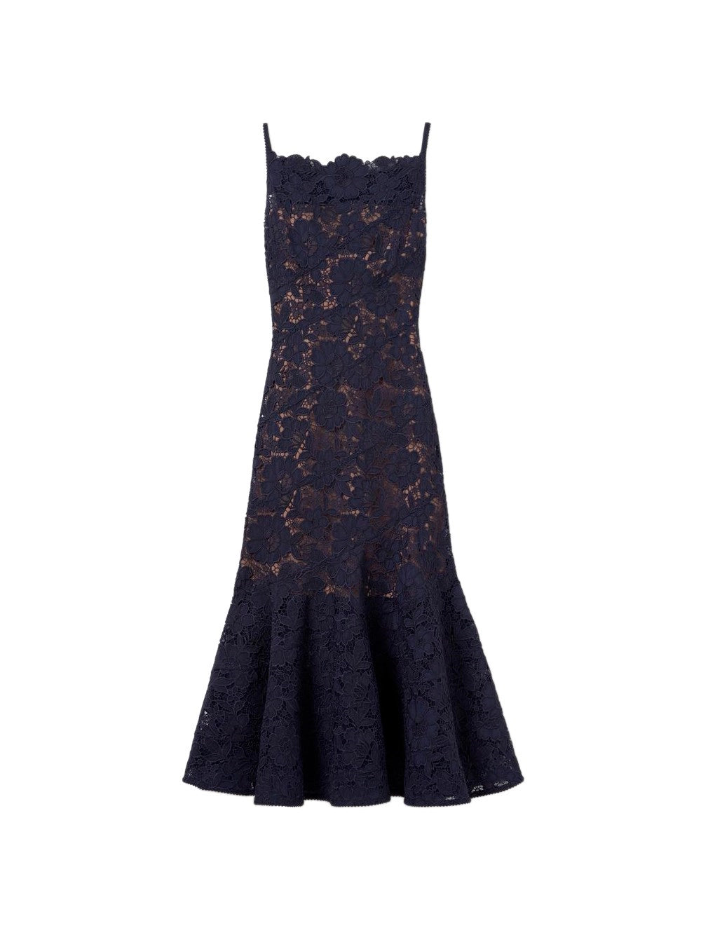 Self-Portrait Women Spiral Lace Midi Dress