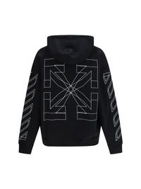 Off-White Men Big Double Arrow Skate Hoodie