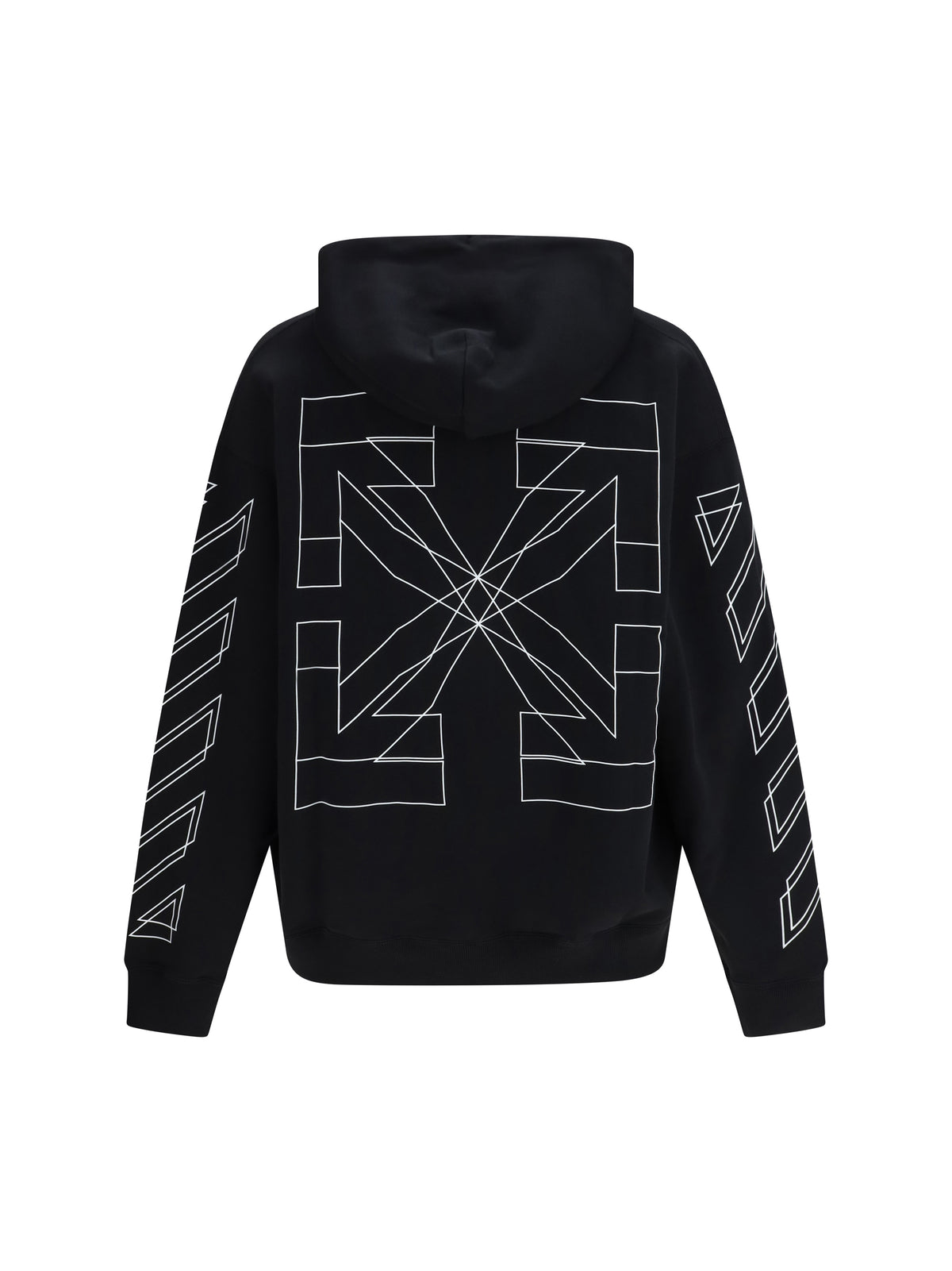 Off-White Men Big Double Arrow Skate Hoodie