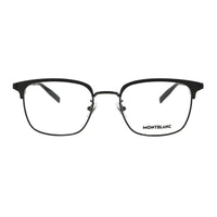 Montblanc Sunglasses Square Full Rim, Grey Frame and Clear Demo Lens Lens MB0083OK001