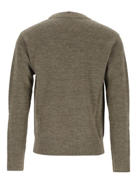 Moncler Grenoble Men Wool Sweater With Logo
