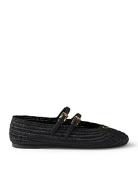 Prada Prada Women Crochet Ballerinas