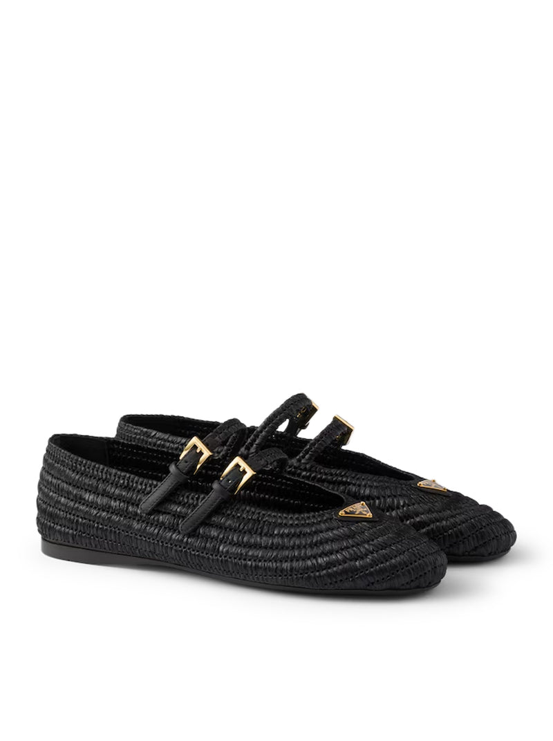 Prada Prada Women Crochet Ballerinas