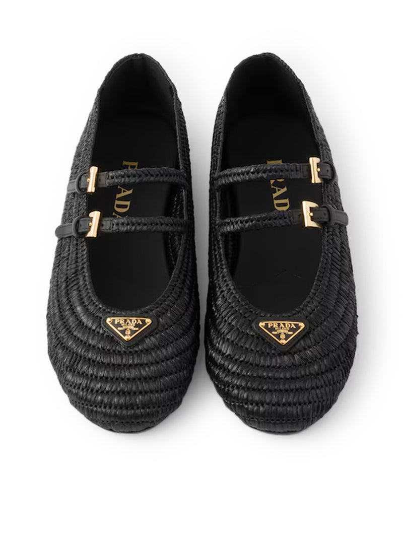 Prada Prada Women Crochet Ballerinas