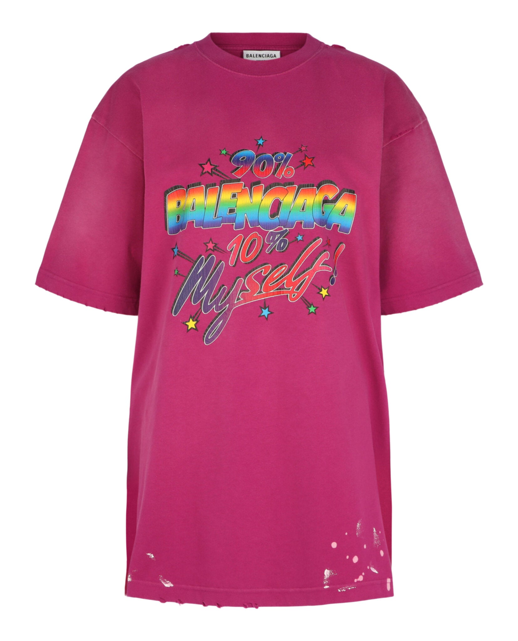Balenciaga Balenciaga Womens 90/10 Vintage Large Fit T-Shirt
